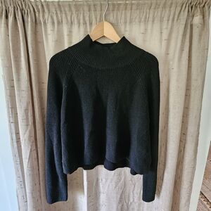Eileen Fisher Black Turtleneck Sweater